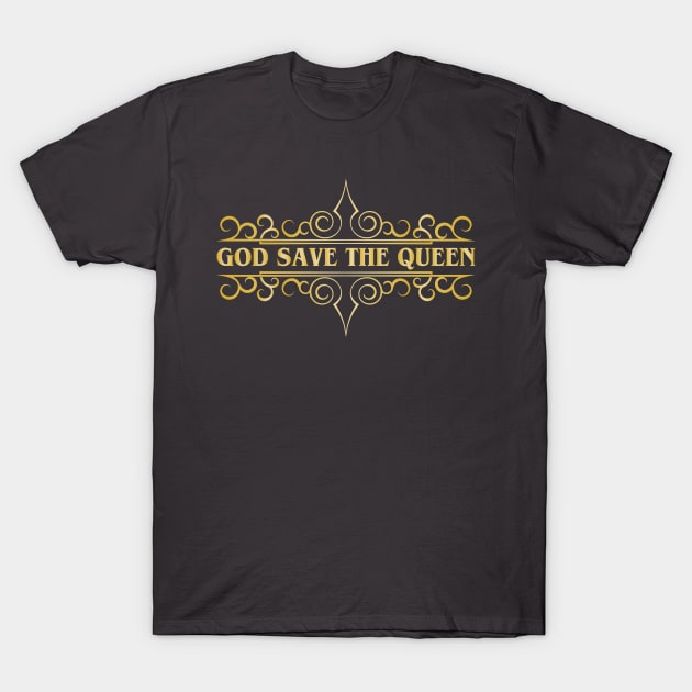 God Save The Queen. T-Shirt by lakokakr